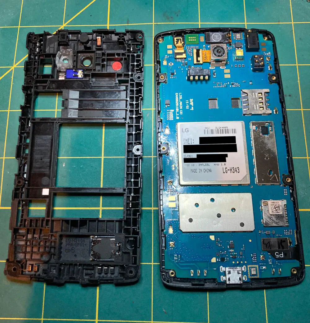 Exposed PCB